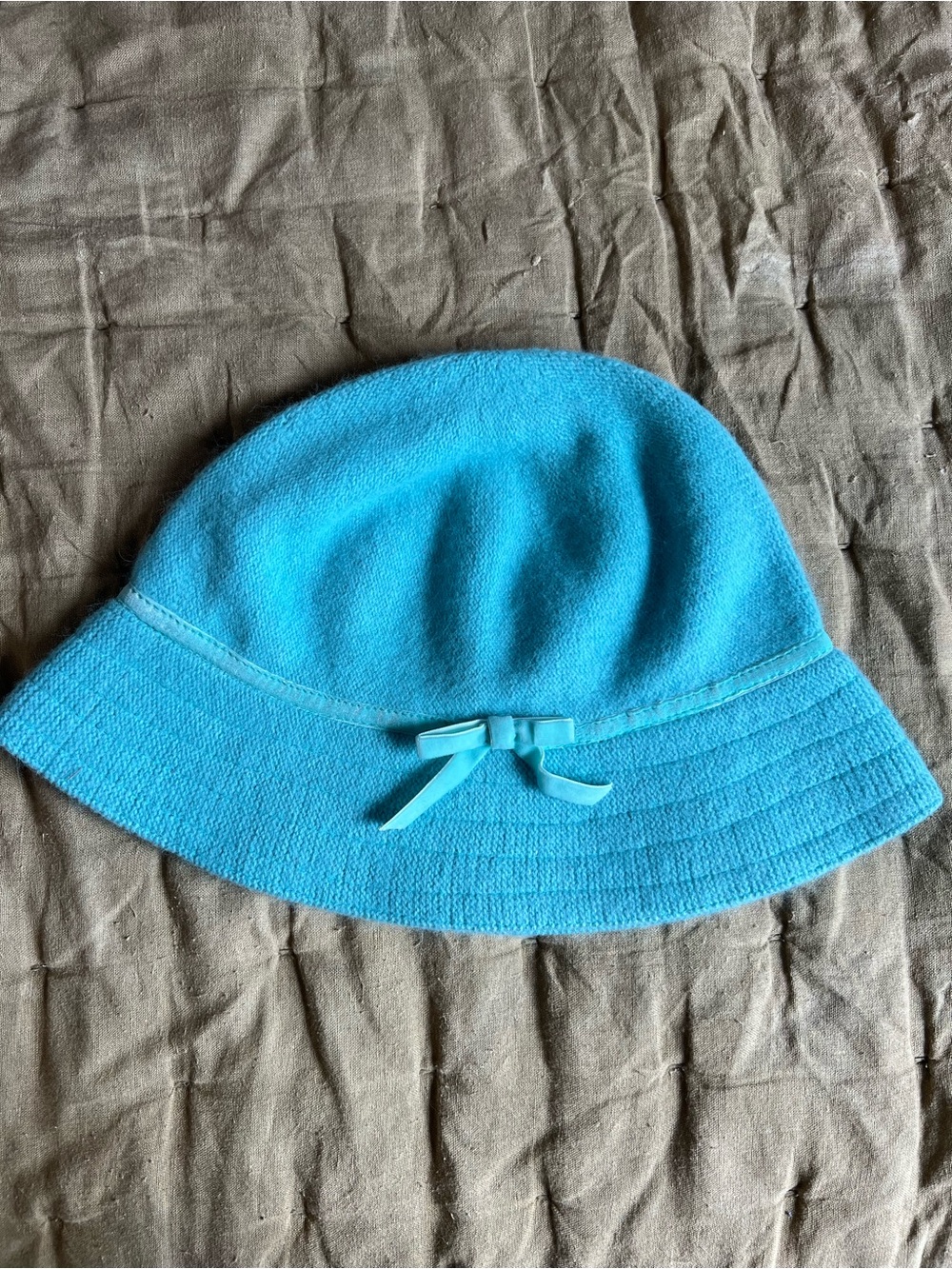 Vintage Y2K Gap Rabbit Hair Blend Bucket Hat
